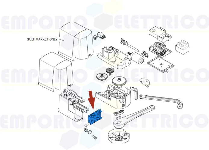 came spare part opb-ftx-ftl mounting bracket 119rid441