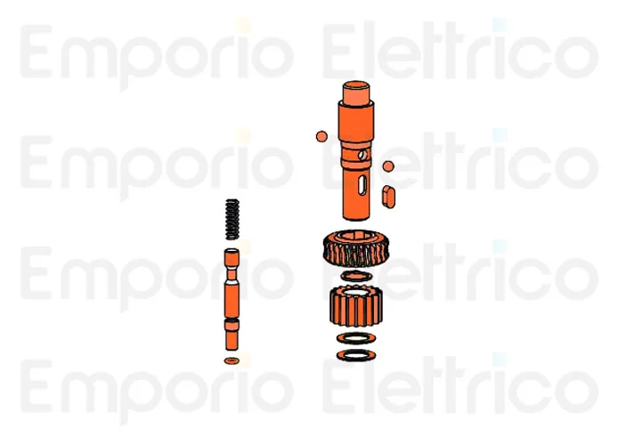 faac ricambio prima riduzione 390/550/trigon/breeze 409553