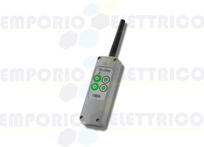 cardin transceiver bidirezionale a 4 funzioni 868mhz txqpro508bd-4a