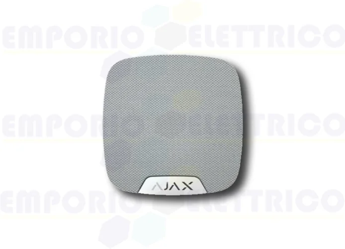 ajax wireless indoor siren white home siren 38111