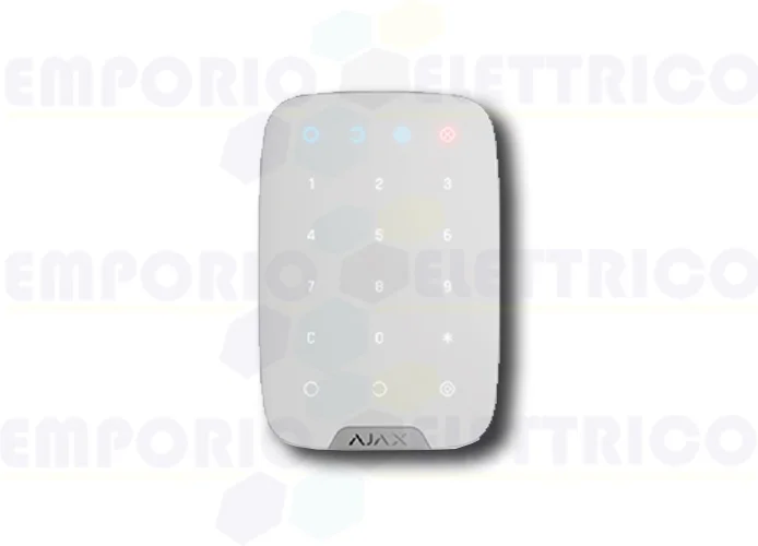 ajax bidirectional wireless keyboard white keypad 38249