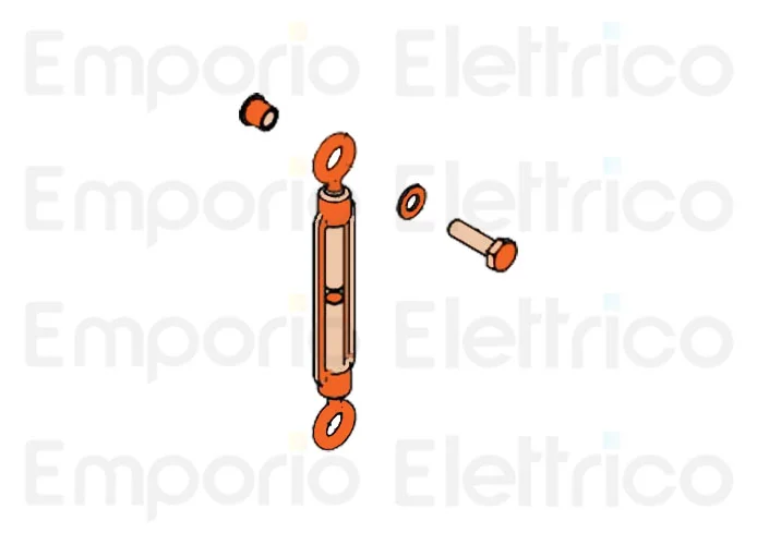 faac ricambio accessori molla b614 63001033