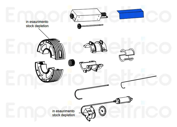 came spare part protection cover for h limit switch group 119rih047