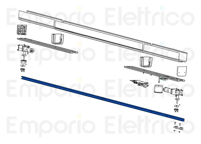 came spare part leaf guide profile l=1050 voila 119rid399